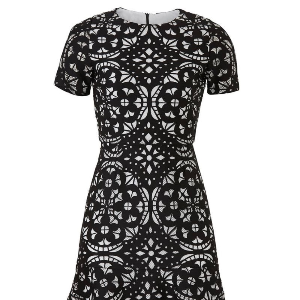Slate & Willow laser cut dress